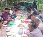Doa Bersama Masyarakat, Awali Pembangunan Jembatan Merah Putih Tahap II di Kampar