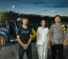 Respons Cepat Selamatkan Nyawa, Personil Ditlantas Polda Riau Gagalkan Aksi Bunuh Diri Pria Bawa Anak