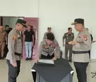 Polda Riau Tegaskan Komitmen Berantas Narkoba, Kapolres Rohil Lantik Kapolsek Panipahan yang Baru