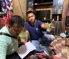 Kapolsek Batu Hampar Rohil Grebek Rumah Diduga Sebagai Tempat Transaksi Narkoba