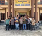 Kapolsek Batu Hampar Cooling System dengan Masyarat Pengepul TBS Kelapa Sawit, Jalin Silaturahmi dan Jaga Kamtibmas
