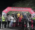 Gelar Night Run 2026, Polres Rohil Redam Ketegangan Pasca Unras dengan Pendekatan Humanis