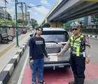 Satlantas Polresta Pekanbaru Tindak 105 TNKB Tidak Sesuai Spesifikasi Teknis