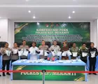 Wakapolda Riau Pimpin Press Release Pengungkapan 27 Kg Sabu dan 260 Cartridge Etomidate Jaringan Internasional di Meranti