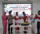 May Day 2026, Polres Rohil Bersama Buruh dan Forkopimda Gelar Donor Darah dan Bakti Sosial