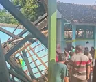 Atap Kelas MTs Muhammadiyah di Sragen Ambruk saat KBM, 7 Siswa dan 1 Guru jadi Korban