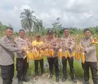 Polsek Koto Gasip Gelar Panen Raya Jagung Serentak Kuartal I, Dukung Ketahanan Pangan