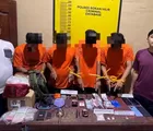Ungkap Peredaran Narkoba, Polsek Bangko Pusako Sita 43,3 Gram Sabu dan Ratusan Amunisi Kaliber Berbeda