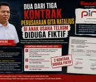 Dua dari Tiga Kontrak Perusahaan Gita Natalius di Anak Usaha Telkom Diduga Fiktif