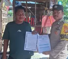Cegah Karhutla, Polsek Batu Hampar Gencar Sosialisasi Maklumat Kapolda Tentang Larangan Membakar Hutan dan Lahan
