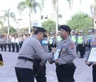 Kapolres Dumai Pimpin Upacara PTDH Terhadap Dua Personel yang Langgar Kode Etik Polri