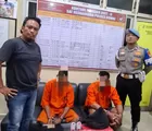 Polres Dumai Tangkap Dua Pengedar Narkoba, Amankan 68 Paket Sabu