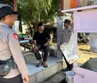 Polsek Batu Hampar Gelar Patroli KRYD, Sampaikan Imbauan Kamtibmas kepada Warga