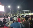 Kapolres Dumai Gelar Nobar Piala Dunia Bersama Masyarakat, Ciptakan Suasana Hangat dan Harmonis