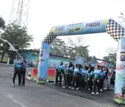 Gelar Road to RBR 2026, Kapolres Rohil ajak Masyarakat Berlari dan Jaga Kelestarian Alam