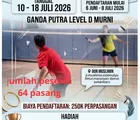 Polsek Bukit Raya Gelar Turnamen Badminton Bhabinkamtibnas Cup II Dalam Rangka Hati Bhayangkara Ke-80