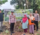 Polsek Batu Hampar Sosialisasi Green Policing, Ajak Masyarakat Tanam Pohon dan Jaga Kelestarian Alam