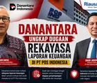 Danantara Ungkap Dugaan Rekayasa Laporan Keuangan di PT Pos Indonesia