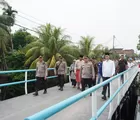 Kapolda Riau Tinjau Jembatan Merah Putih di Dumai, Wujud Pengabdian Polri untuk Masyarakat