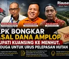 KPK Bongkar Asal Dana Amplop Bupati Kuansing ke Menhut, Diduga untuk Urus Pelepasan Hutan
