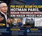 PWI Pusat Resmi Polisikan Hotman Paris, Dugaan Penghinaan Wartawan Kini Masuk Proses Hukum