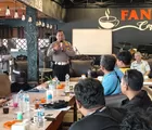 Perkuat Keselamatan Berlalu Lintas, Ditlantas Polda Riau Gandeng Maxim dan Jasa Raharja Edukasi Ratusan Driver Ojol