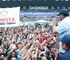 Prabowo Subianto Ingatkan Pendukungnya untuk Tidak Mau di Adu Domba