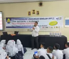 Polres Subang Edukasi 850 Siswa SMKN 1 Subang tentang Bahaya Narkoba di Hari Pertama Sekolah