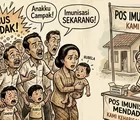 Kasus Campak dan Rubela di Garut Meledak, Anak-anak Jadi Korban Imunisasi Mendadak Dicari