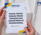 PERADI Dorong RUU Hukum Perdata Internasional, Soroti Sengketa Lintas Negara hingga Aset Digital