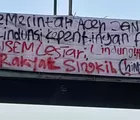 Soroti Dugaan Aktivitas PT Ensem Lestari, HIMAPAS Pasang Spanduk di Banda Aceh