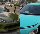 Viral Mobil Sport Ditabrak Taksi Green SM, Pemilik Keluhkan Perusahaan Diduga Lepas Tanggung Jawab