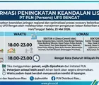 PLN UP3 Rengat Atur Beban Kelistrikan untuk Recovery Jaringan di Kuansing
