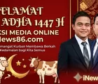Sambut Hari Raya Idul Adha 1447 H, Redaksi iNews86.com Sampaikan Pesan Perdamaian dan Keberkahan