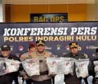 Polres Inhu Cetak Sejarah, Gagalkan Peredaran 8 Kg Sabu dan Ribuan Ekstasi