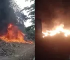 Viral SPPG di Kudus Diduga Bakar Sampah Sisa Dapur di Dekat Permukiman, Api Besar dan Asap Hitam Membumbung Tinggi