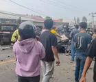 Tabrakan Beruntun Guncang Sibolangit, 7 Kendaraan Ringsek dan Truk Terguling