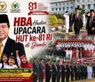 HBA Hadiri Upacara HUT ke-81 RI di Jambi, Tegaskan Semangat Kemerdekaan untuk Indonesia Maju