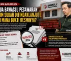 Bawaslu Pesawaran Disebut Sudah Tindak Lanjut, Bukti Belum Terlihat