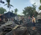 Dua Rumah Kayu di Lhokseumawe Terbakar, Kerugian Ditaksir Rp150 Juta