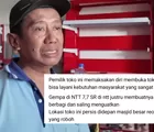 Gempa NTT M 7,7, Pemilik Toko di Reo Buka Dagangan untuk Warga Terdampak