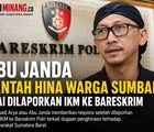 Abu Janda Bantah Hina Warga Sumbar Usai Dilaporkan IKM ke Bareskrim