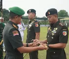 Danrem 042/Gapu Resmi Lantik Letkol Inf Aries Munandar Effendi sebagai Danyonif 142/Ksatria Jaya