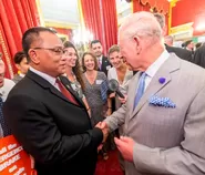 Menteri LH Jumhur Hidayat Sampaikan Salam Hangat Presiden Prabowo kepada Raja Charles