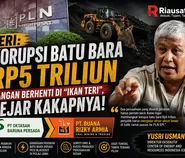CERI: Korupsi Batu Bara Rp5 Triliun Jangan Berhenti di 'Ikan Teri', Kejar Kakapnya!