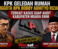 KPK Geledah Rumah Anggota BPK Bobby Rizaldi, Terkait Kasus Suap Audit Muara Enim