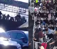 Tribun Ambruk saat Kejurnas Drift di Purwokerto, 90 Orang Dilarikan ke 11 Rumah Sakit
