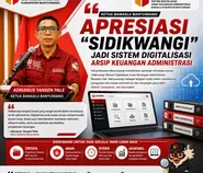 Ketua Bawaslu Banyuwangi Apresiasi "Sidikwangi" Jadi Sistem Digitalisasi Arsip Keuangan Administrasi
