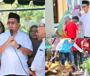 Gubernur Melki Hadiri Penyembelihan Kurban Human Initiative dan Lembaga Turki: 200 Sapi untuk NTT, Non-Muslim Ikut Dapat Daging