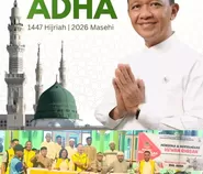 Bahlil Kirim Sapi Kurban ke Kupang, Golkar NTT: Iduladha Momentum Perkuat Toleransi